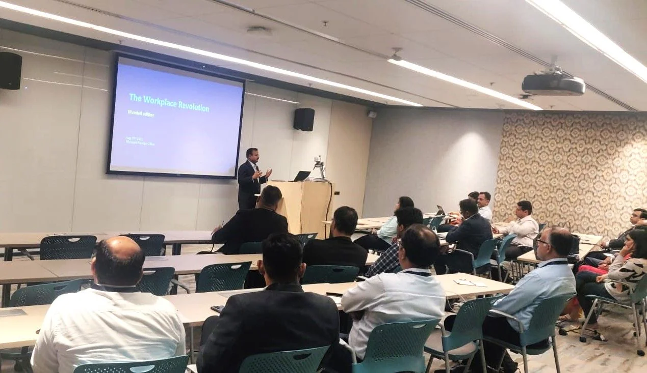 Speaker at Microsoft forum