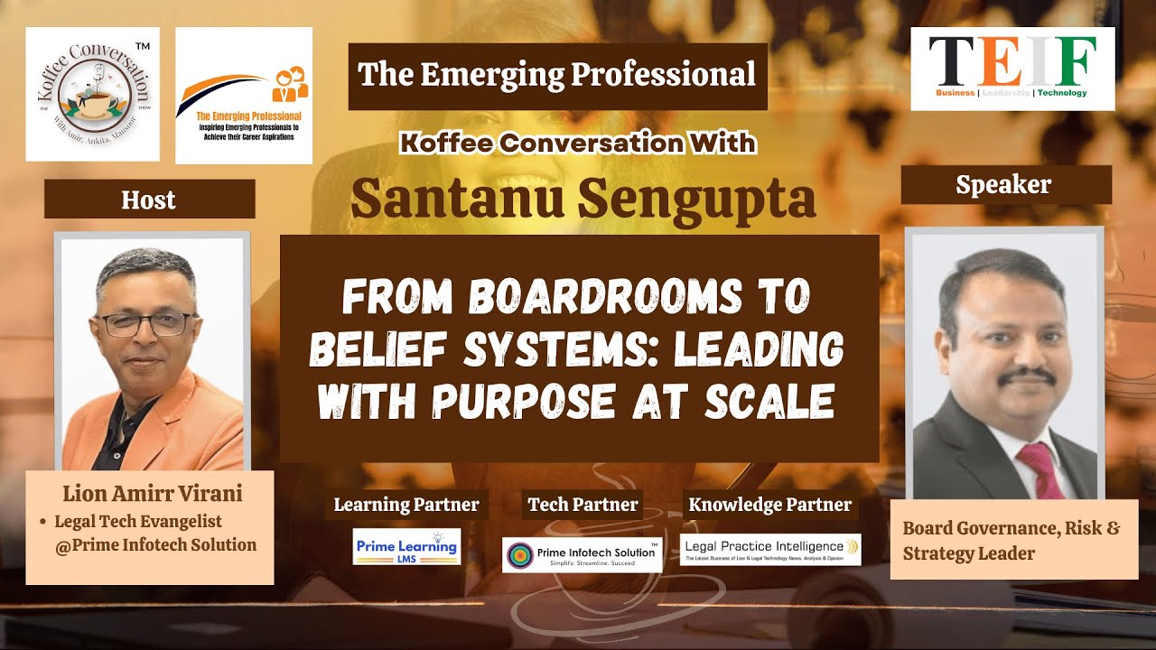Koffee conversation with Lion Amirr Virani